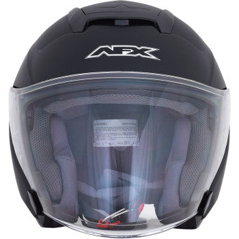 AFX FX-60 Open Face Helmet Matte Black