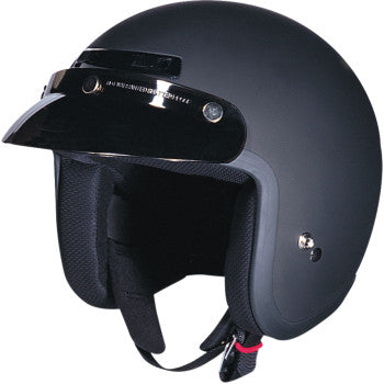 Z1R Jimmy Open Face Helmet Flat Black