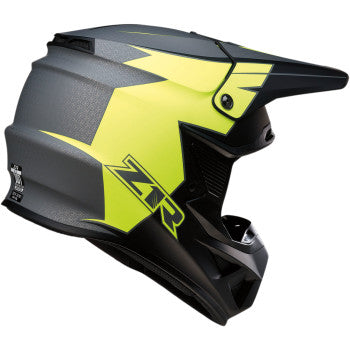 Z1R F.I. Off Road Helmet MIPS® Hysteria Hi Viz Yellow / Gray