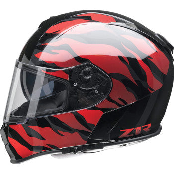 Z1R Warrant Full Face Helmet Panthera Black/Red
