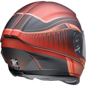 Z1R Jackal Full Face Helmet Dark Matter Red