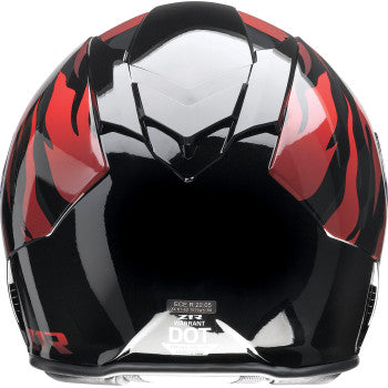 Z1R Warrant Full Face Helmet Panthera Black/Red