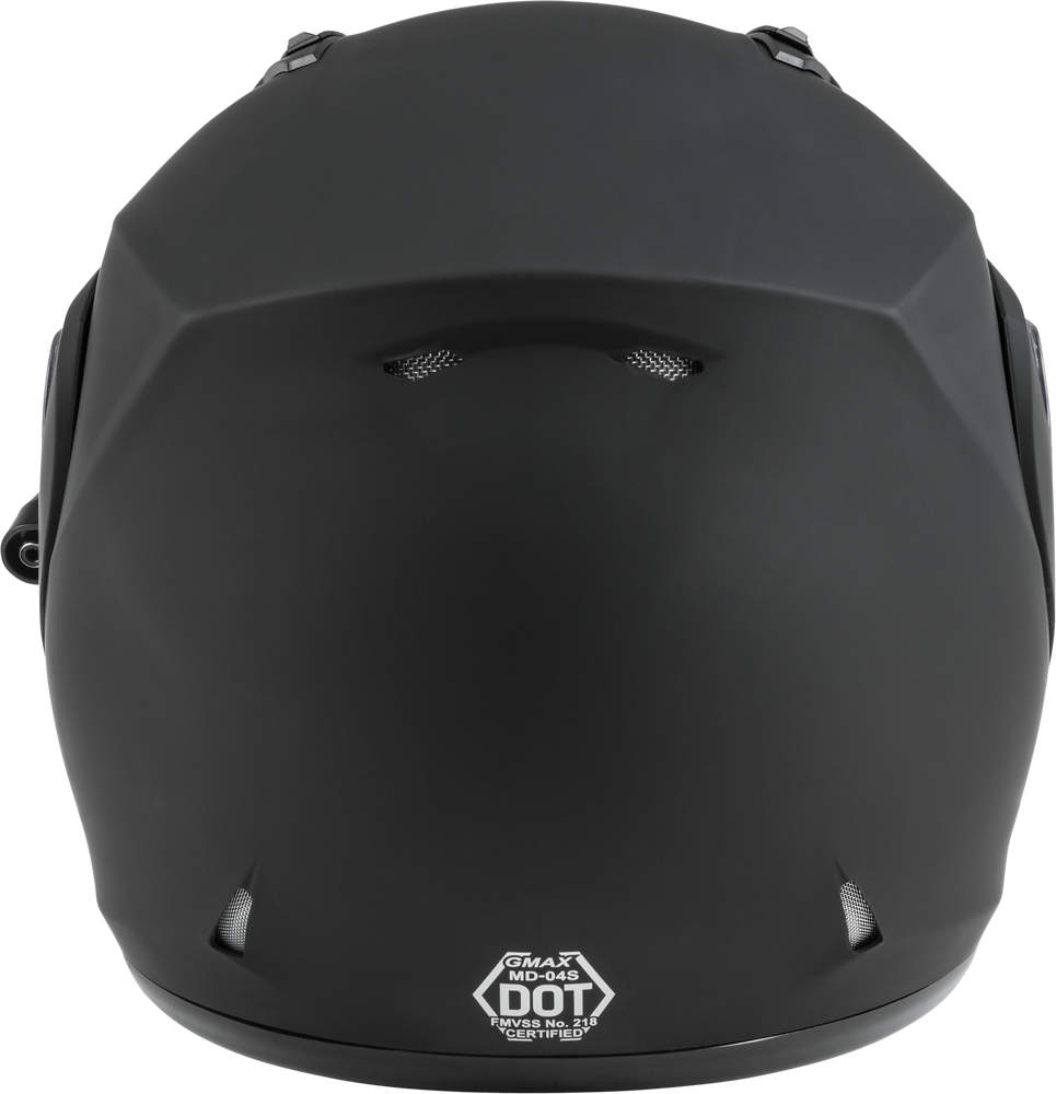 Gmax MD-04 Modular Snow Helmet Matte Black Electric Shield