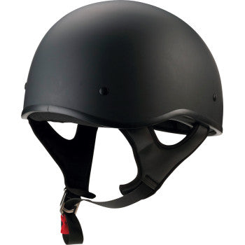 Z1R CC Beanie Half Shell Helmet Flat Black