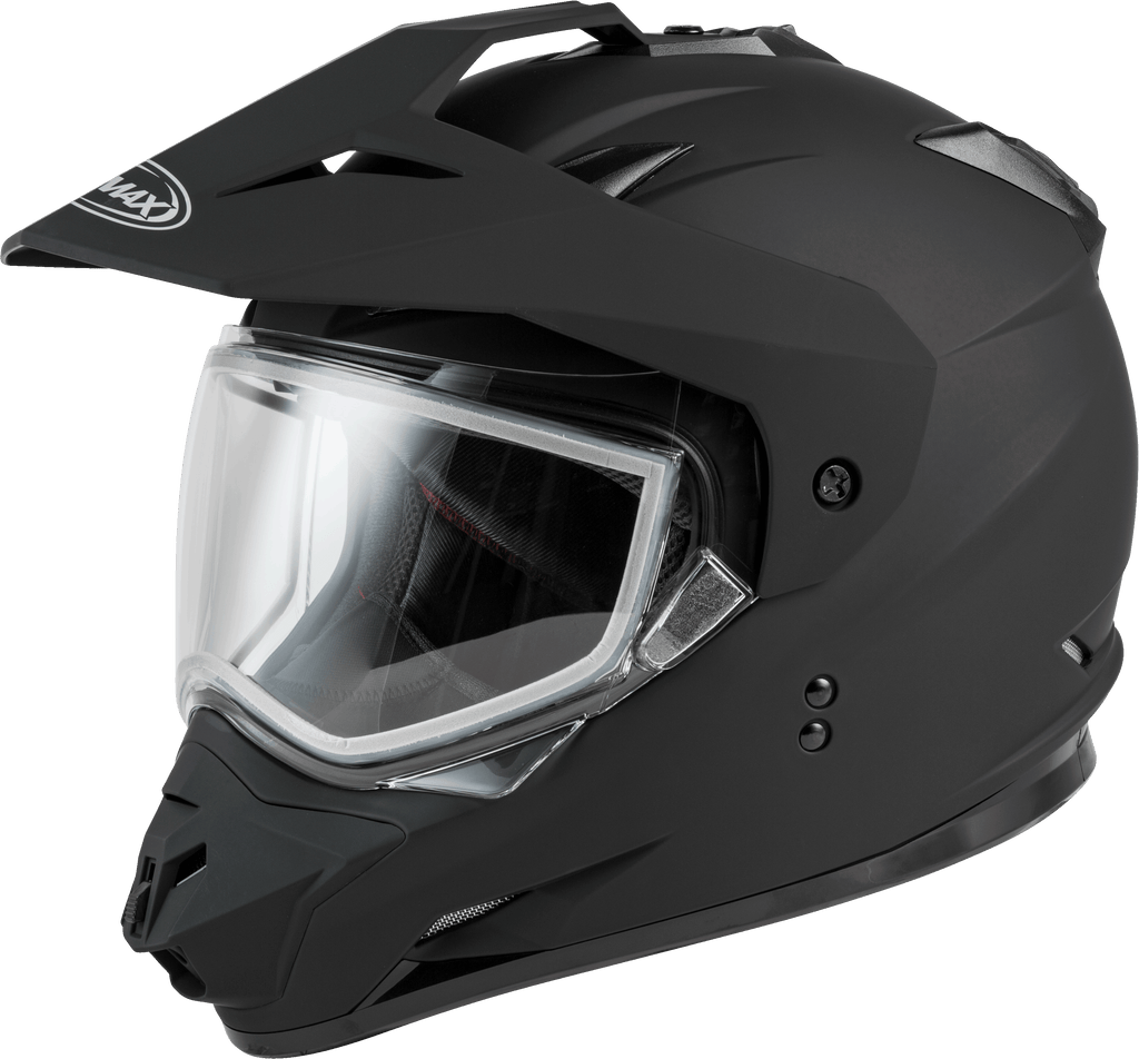 GMAX GM-11S Adventure Electric Shield Snow Helmet (Matte Black, X-Large