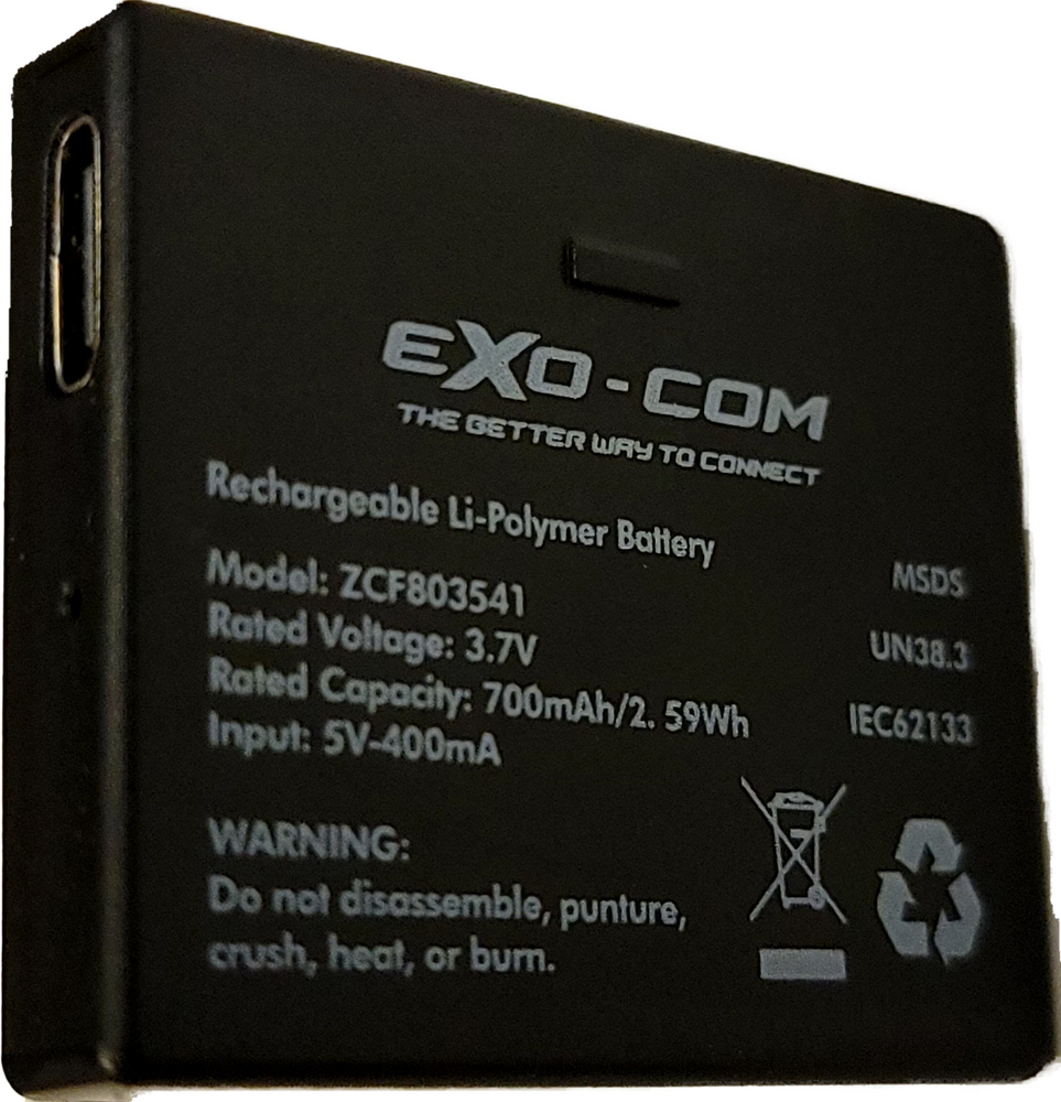 Uclear Scorpion EXO-COM Replacement Spare Battery