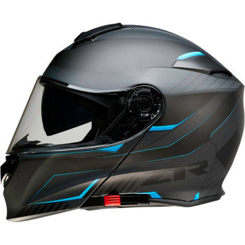 Z1R Solaris Modular Helmet Scythe Graphic Black Blue