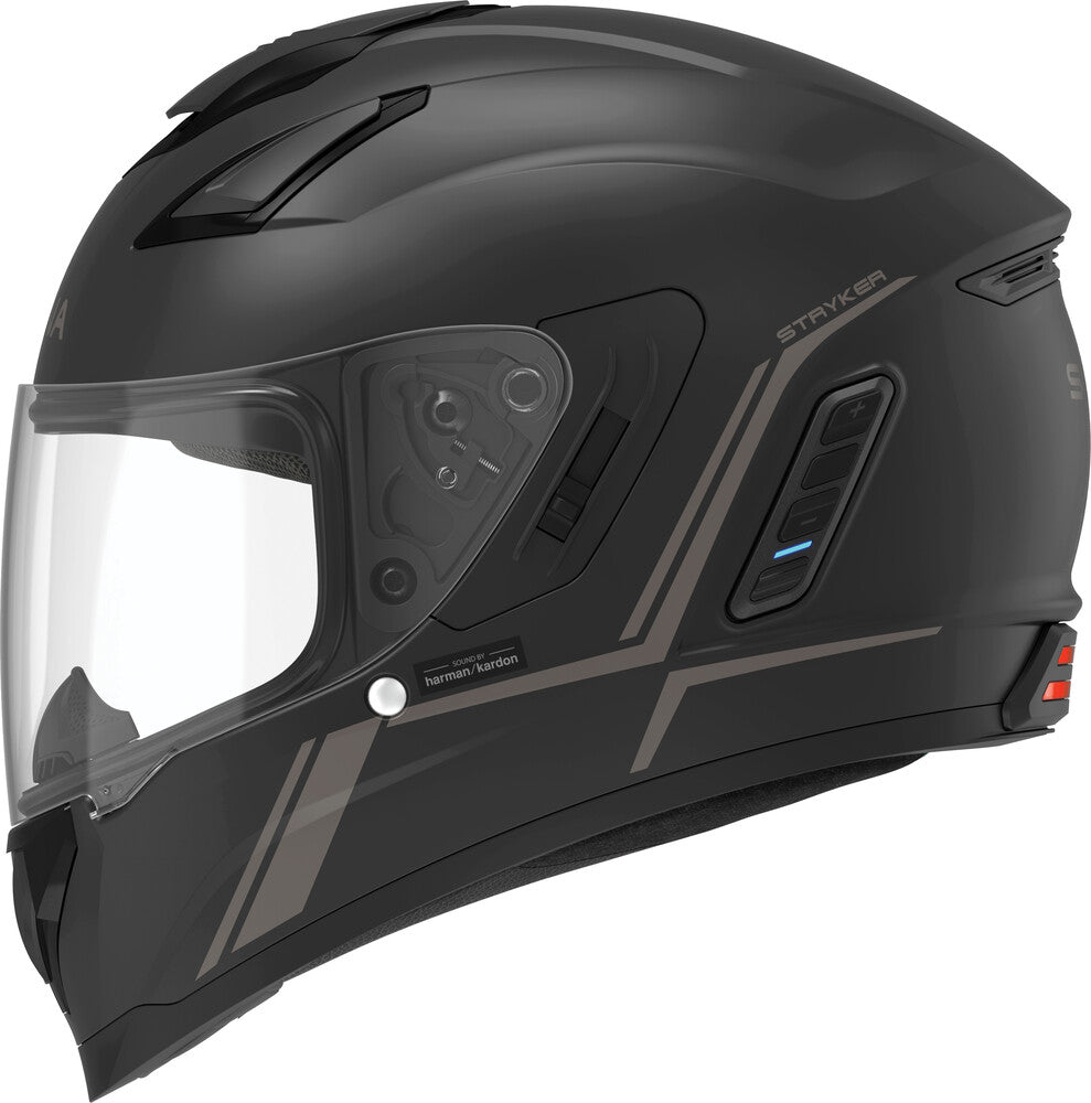 Sena Stryker Full Face Helmet Matte Black