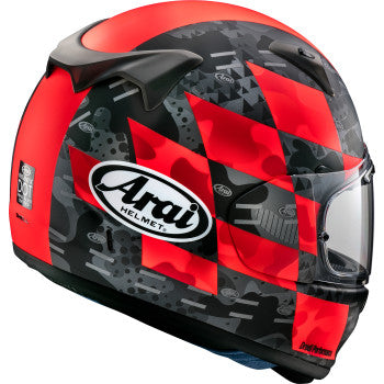 Arai Regent-X Patch Full Face Helmet Red Frost