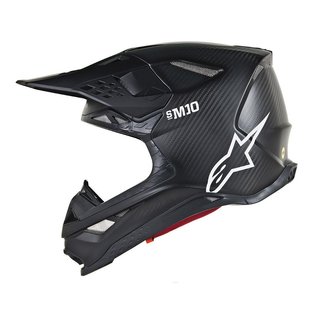 Alpinestars Supertech M10 Carbon Helmet Black