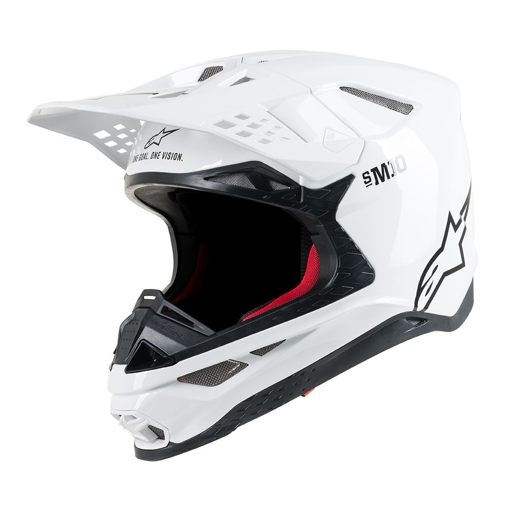 Alpinestars Supertech M10 Helmet Gloss White