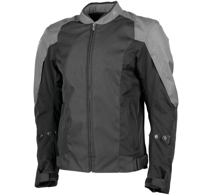 Speed and Strength Moment of Truth Motorcycle Jacket Black Grey
