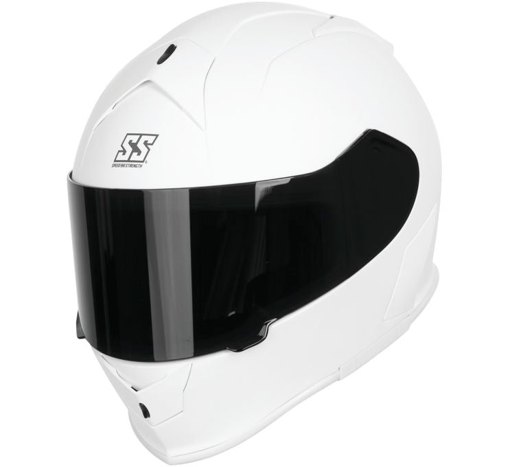 Speed and Strength SS900 Full Face Helmet Flat White