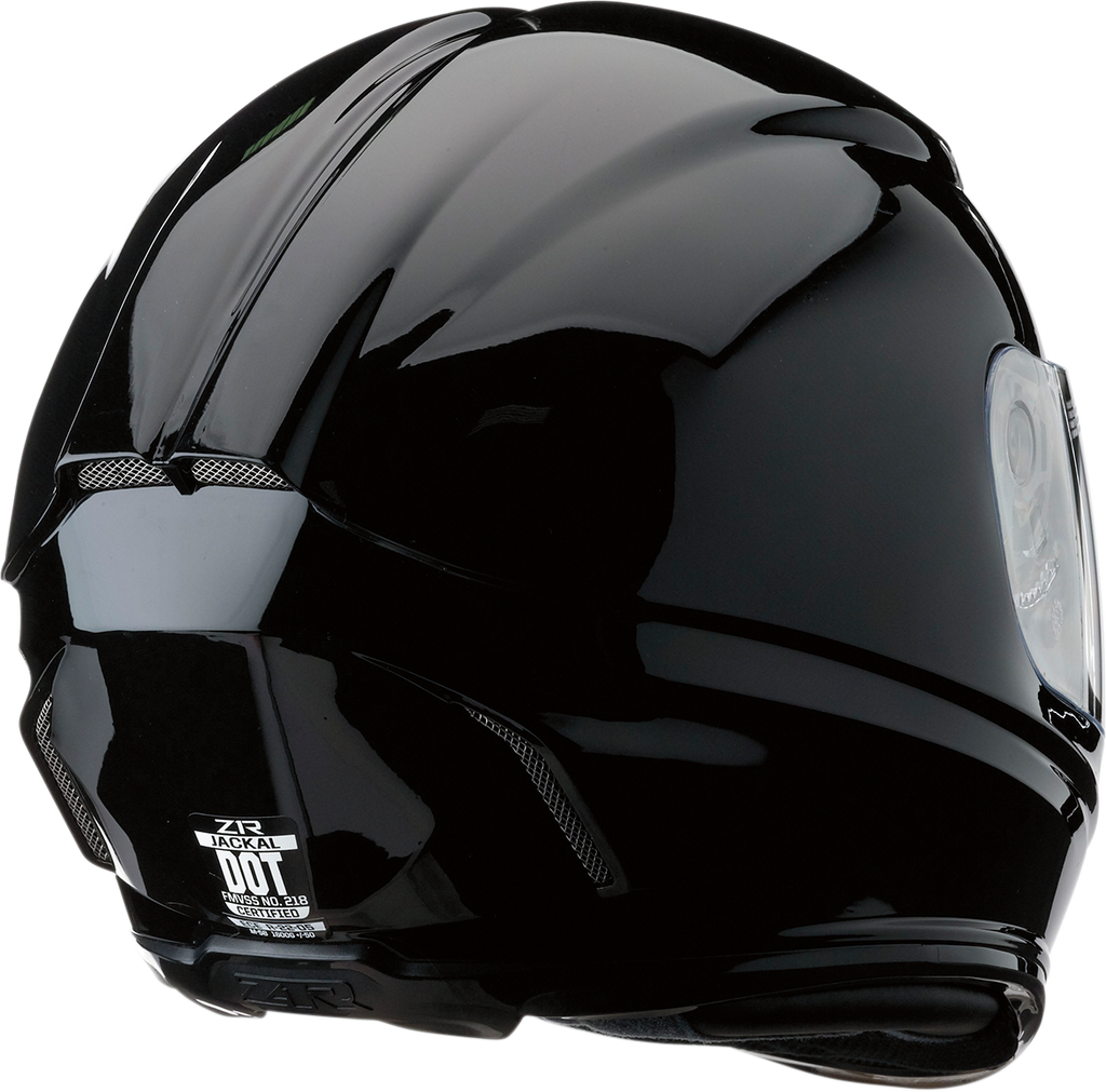 Z1R Jackal Full Face Helmet Gloss Black