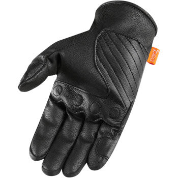 Icon Contra2 Men's Motorcycle Glove Black Size 2XL