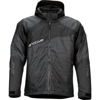 Arctiva Men's Hooded Pivot 5 Snowmobile Jacket Black