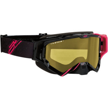 Arctiva Vibe Adult Snow Goggles - Black/Pink