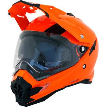 AFX FX-41DS Dual Sport Helmet Safety Orange