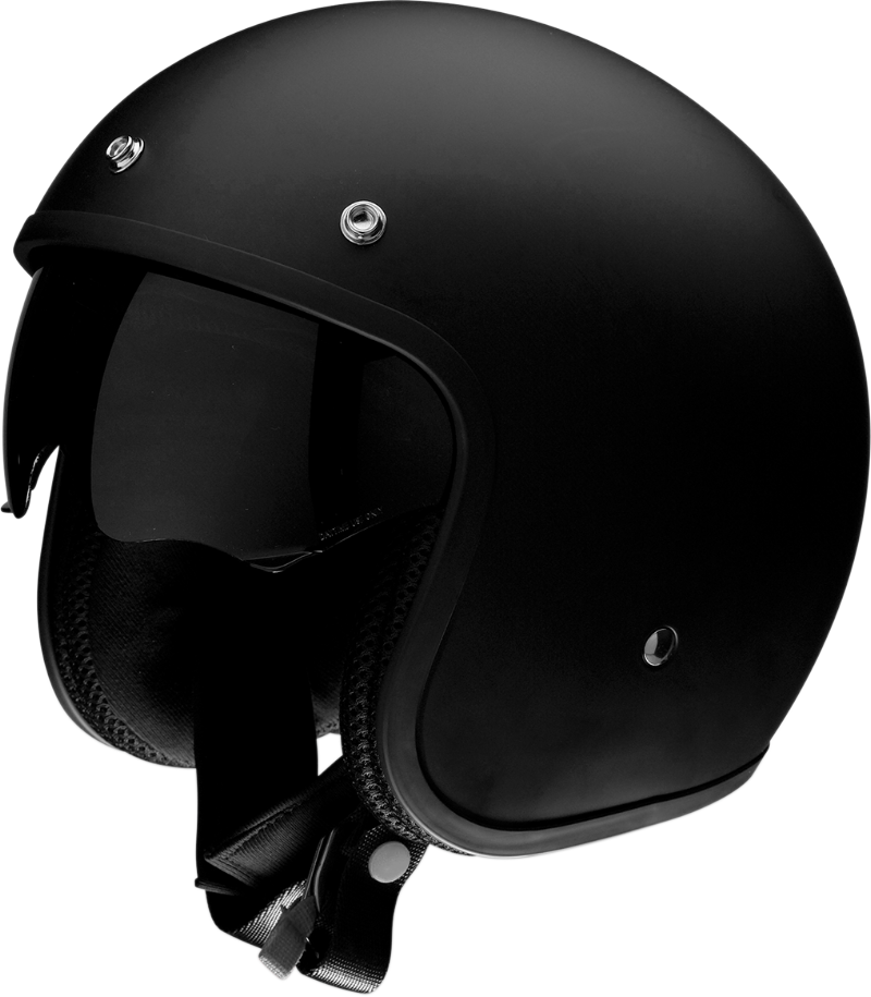 Z1R Open Face Helmet Saturn SV Matte Black – HelmetCountry.com