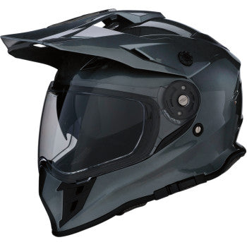 Z1R Range Dual Sport Snow Helmet Electric Shield MIPS Dark Silver