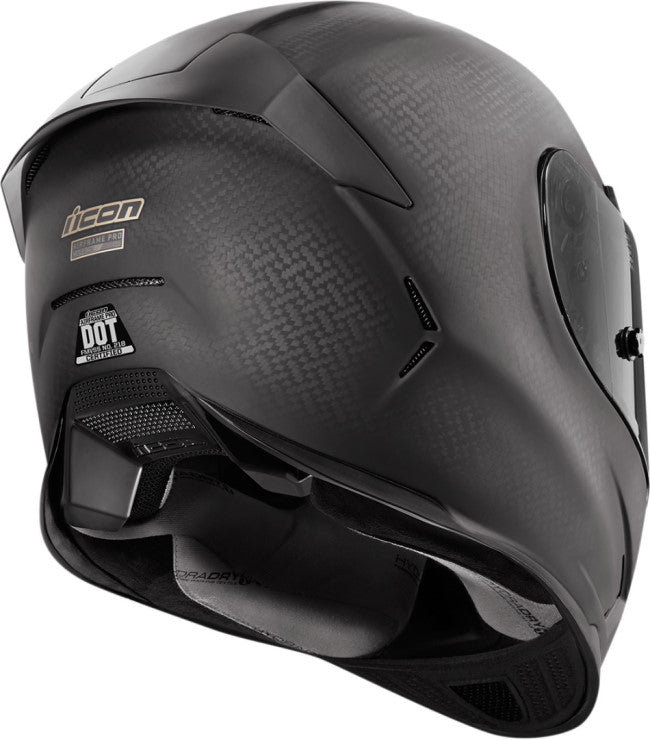 icon airframe carbon helmet Airframe-Pro (CLOSEOUT) Why choose the Icon Airframe Pro Carbon 4Tress Helmet Black Gold Icon Airframe Pro Carbon Full
