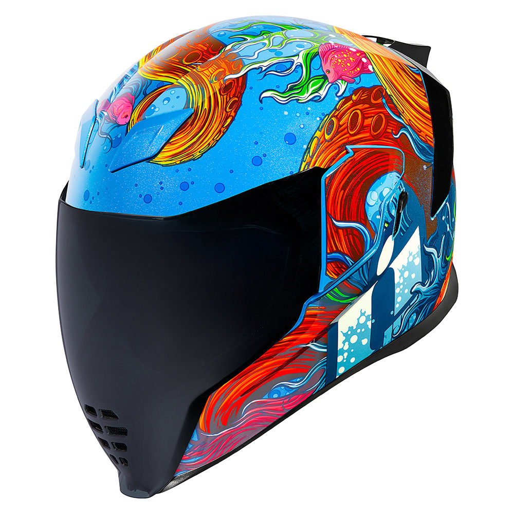 Icon Airflite Inky Blue Full Face Helmet