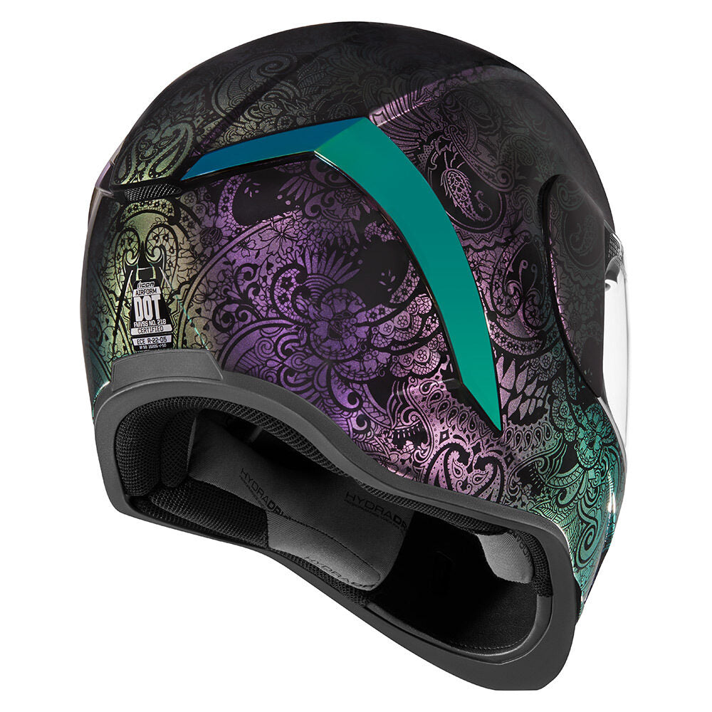 Icon Airform Full Face Helmet Chantilly Opal Purple
