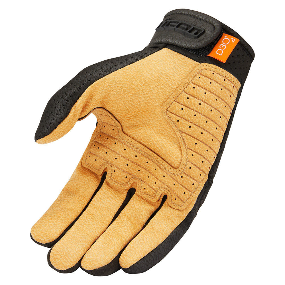 Icon Airform CE Men's Motorcycle Glove Tan