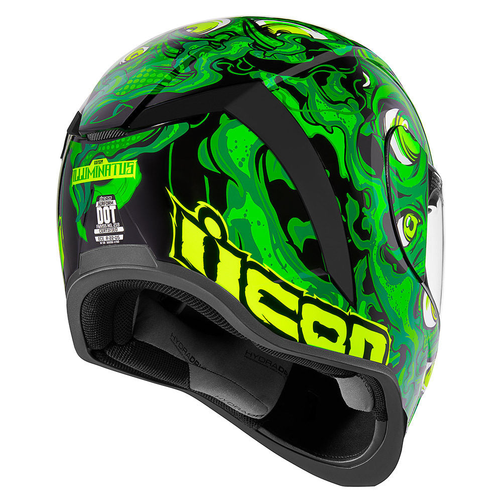 Icon Airform Illuminatus Green Full Face Helmet