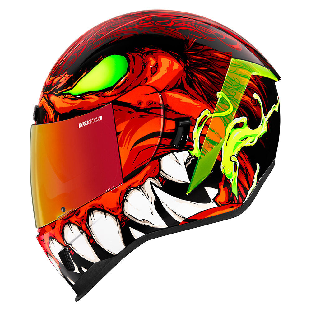 Icon Airform Manik'r Red Full Face Helmet