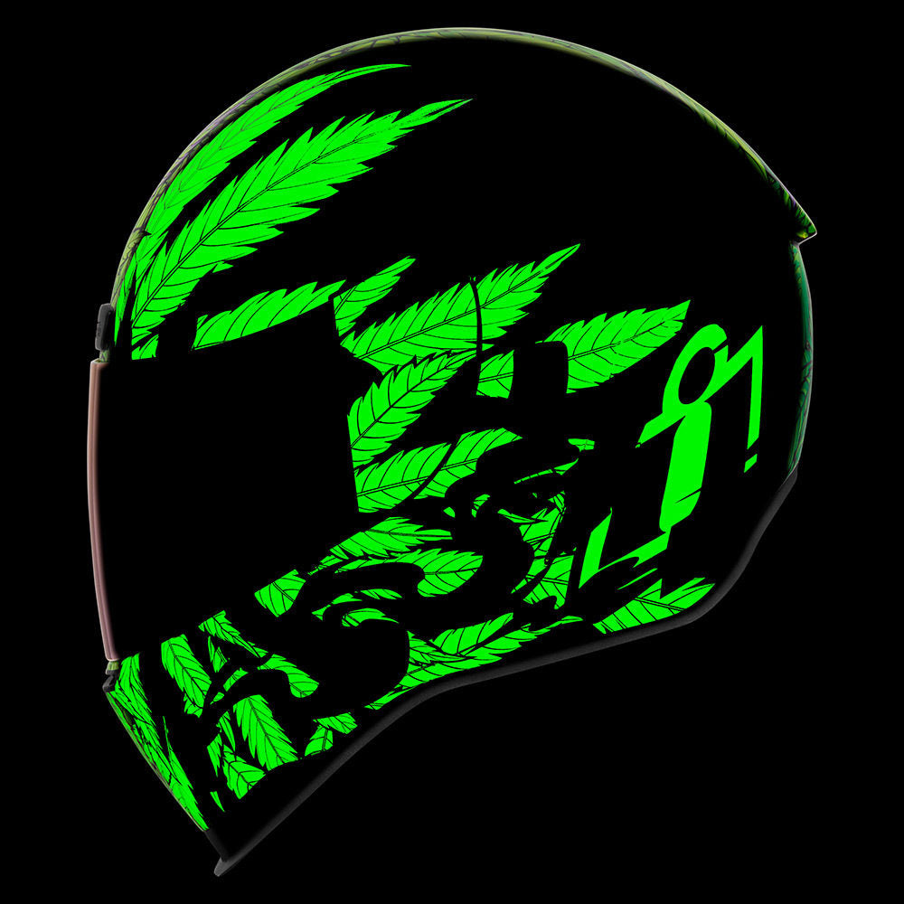 Icon Airform Ritemind Glow Green Full Face Helmet