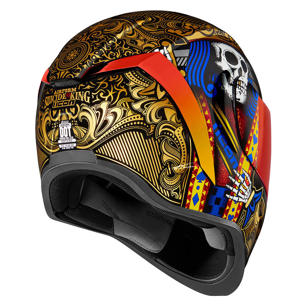 Icon Airform Full Face Helmet SK Gold