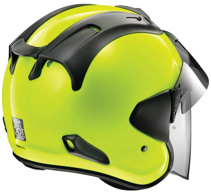 Arai RAM  X Open Face Helmet Flourescent Yellow