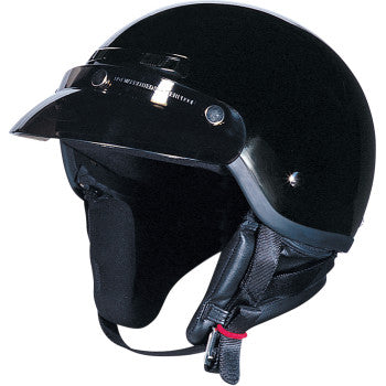 Z1R Drifter Half Shell Helmet Gloss Black