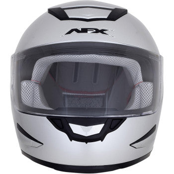 AFX FX-99 Full Face Helmet Silver