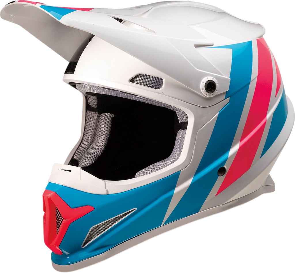 Z1R Rise Off Road Helmet Evac White Pink Blue