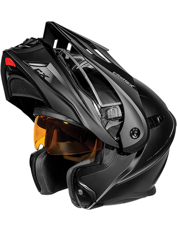 かめ　 Castle X CX950 V2 Modular Electric Snow Helmet Fierce Matte Black