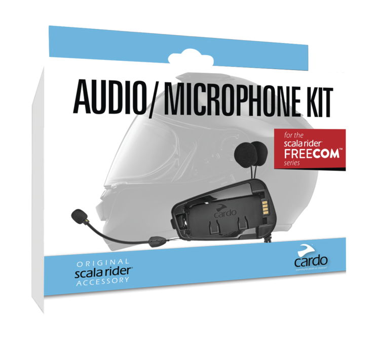 Cardo Hybrid and Corded Microphone Audio Kit