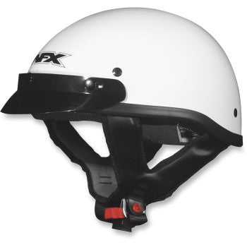 AFX FX-70 Half Shell Helmet Gloss White