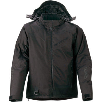 Arctiva Men's Hooded Pivot 4 Snowmobile Jacket Black