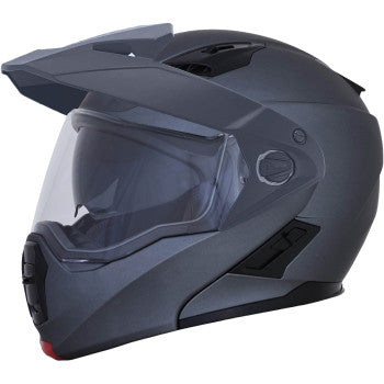 AFX FX-111DS Modular Dual Sport Helmet Frost Grey