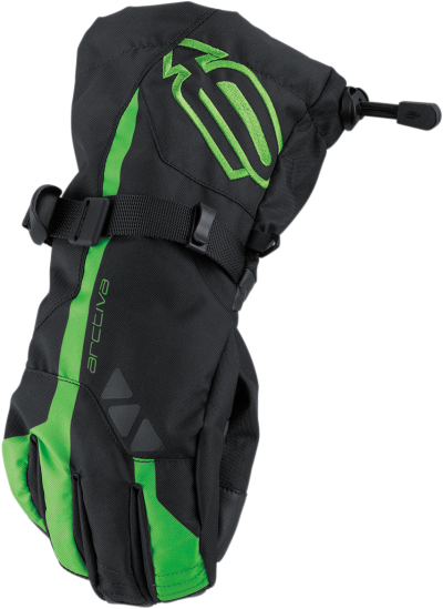 Arctiva Men's Pivot Snow Glove Black Green