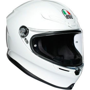 AGV K6 Full Face Helmet Gloss White