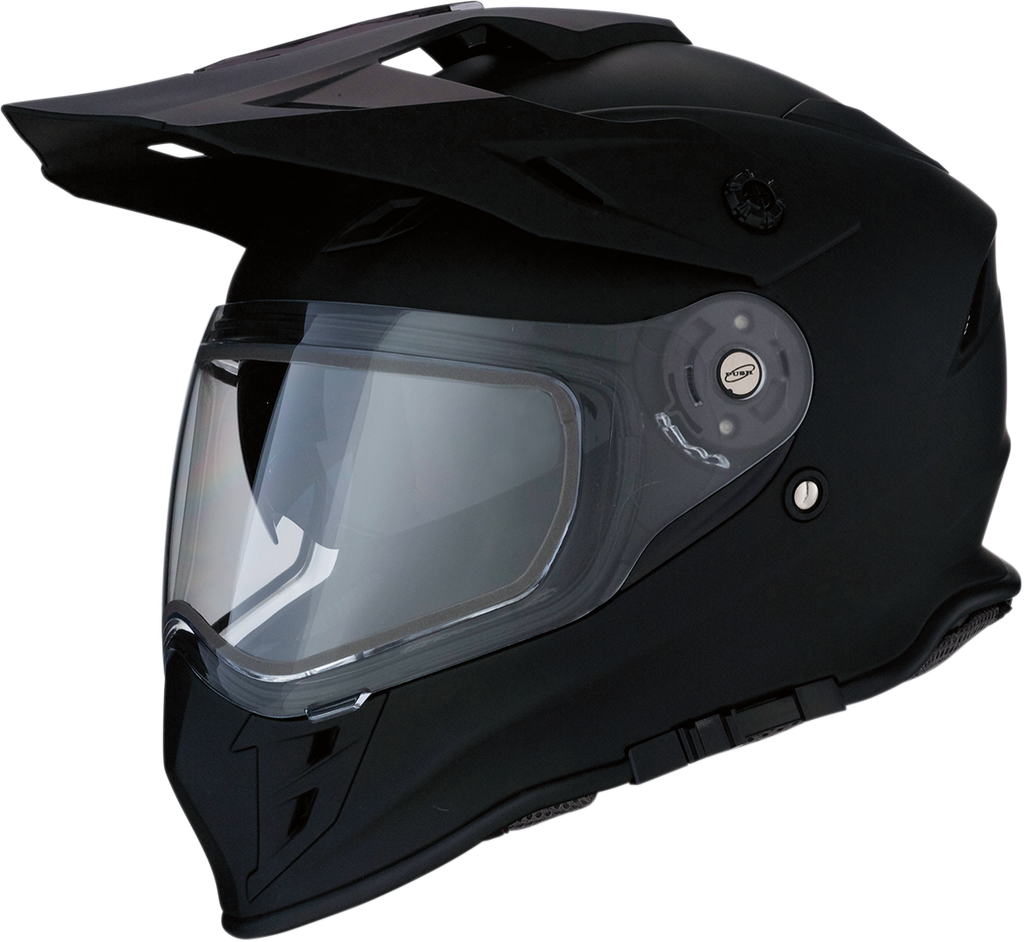 Z1R Range Dual Sport Snow Helmet Flat Black