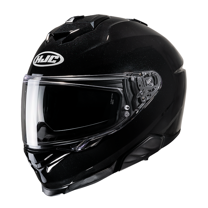 HJC i71 Full Face Helmet Gloss Black – HelmetCountry.com