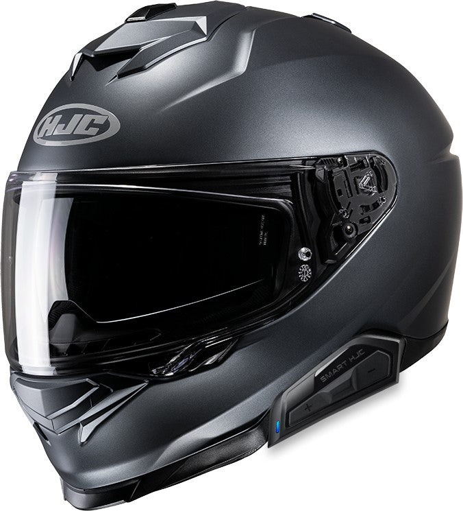 HJC i71 Full Face Helmet Smart HJC 21b Bluetooth Headset Anthracite