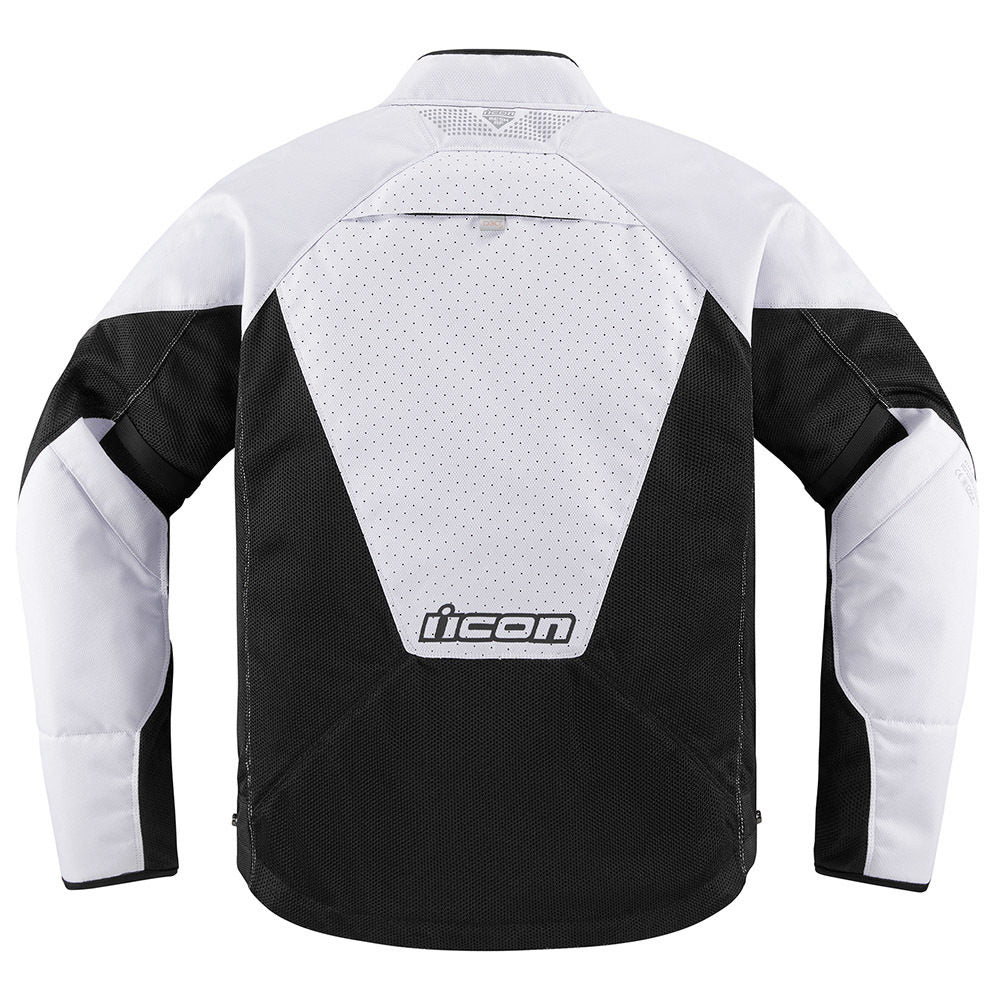 Icon Mesh AF Motorcycle Jacket White