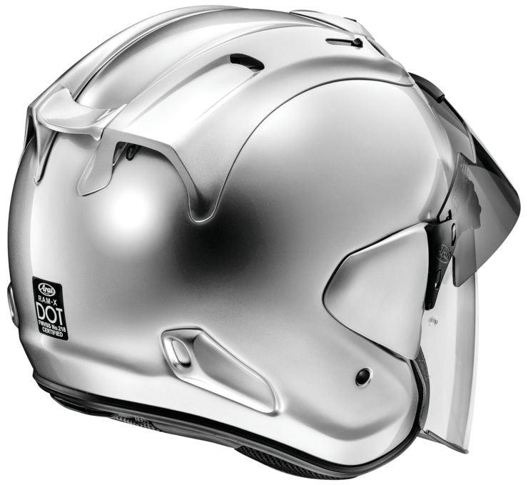Arai RAM  X Open Face Helmet Aluminum Silver