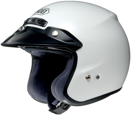 Shoei RJ-Platinum-R Open Face Helmet Gloss White