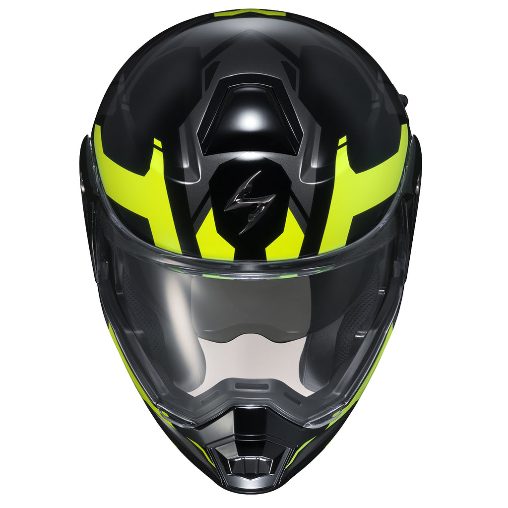 Scorpion EXO-AT950 Dual Sport Modular Helmet Ellwood Hi Vis